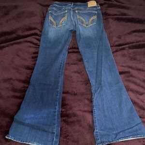 Hollister Dark Blue Flare Jeans